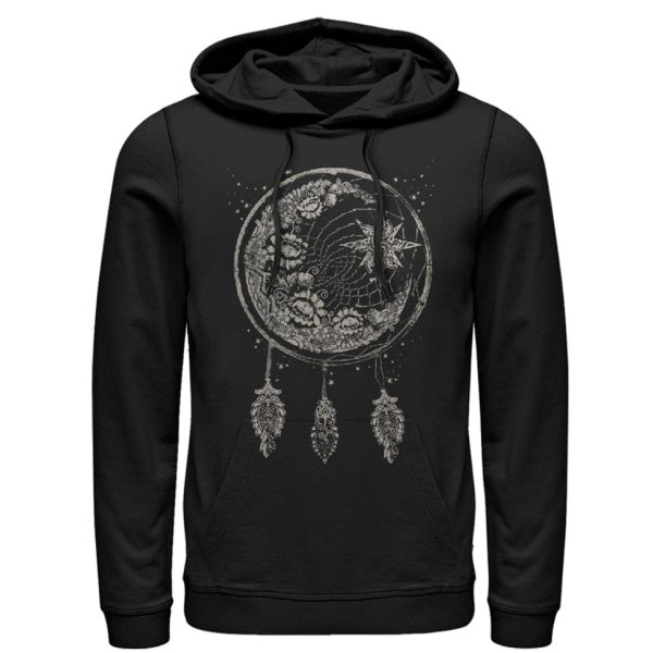 Men_s Lost Gods Moon Dream Catcher Pull Over Hoodie