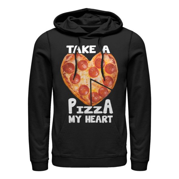 Men_s Lost Gods Pizza My Heart Pull Over Hoodie