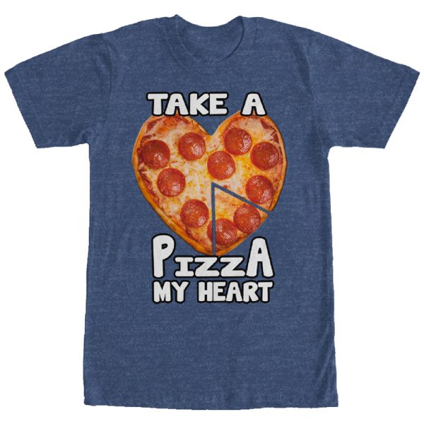 Men_s Lost Gods Pizza My Heart T-Shirt