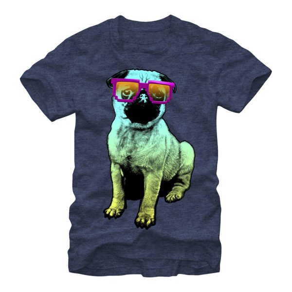 Men_s Lost Gods Pug in Glasses T-Shirt