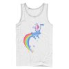 Men_s Lost Gods Rainbow Unicorn Meat Tank Top