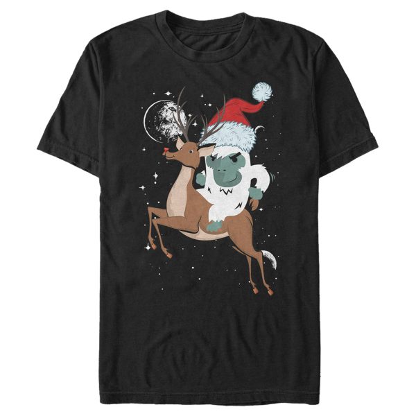 Men_s Lost Gods Santa Yeti T-Shirt