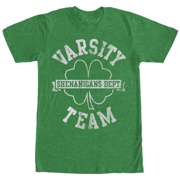 Men_s Lost Gods Shenanigans Dept Varsity Team T-Shirt