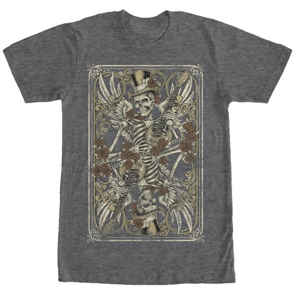 Men_s Lost Gods Skeleton Guitar T-Shirt