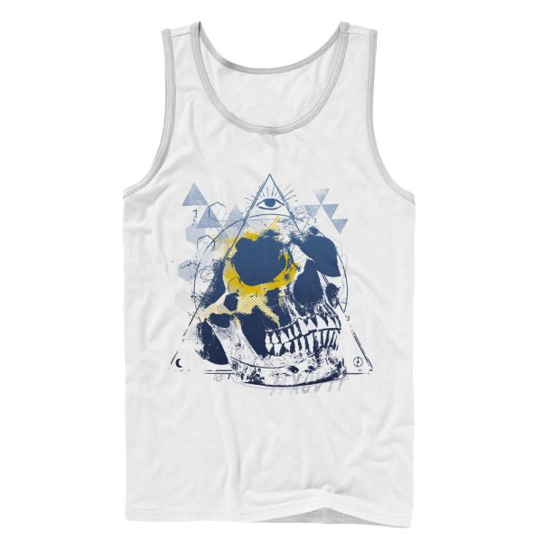 Men_s Lost Gods Skull Triangle Tank Top