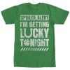 Men_s Lost Gods Spoiler Alert I_m Getting Lucky T-Shirt
