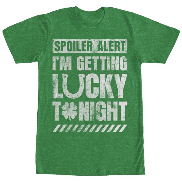 Men_s Lost Gods Spoiler Alert I_m Getting Lucky T-Shirt