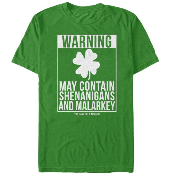 Men_s Lost Gods St. Patrick_s Day Contain Malarkey T-Shirt