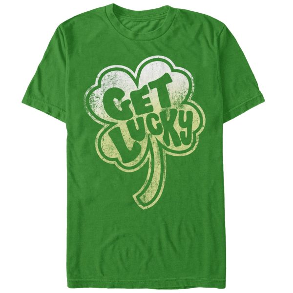 Men_s Lost Gods St. Patrick_s Day Get Lucky Clover T-Shirt