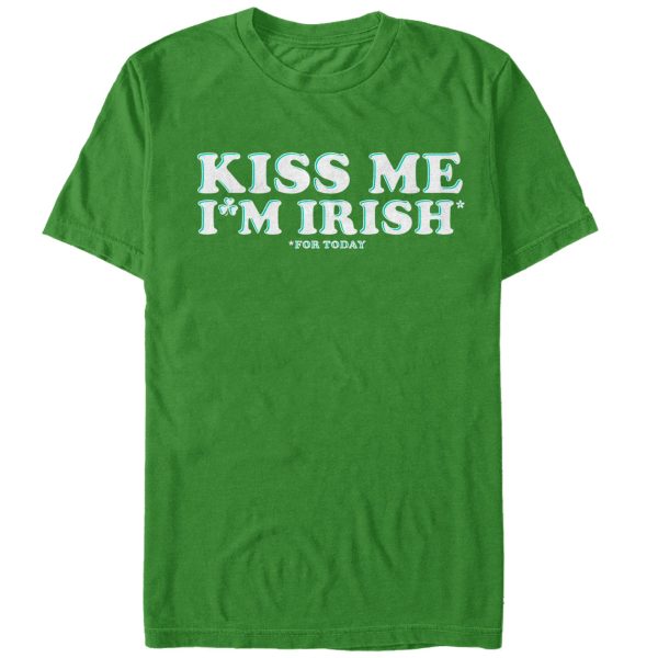 Men_s Lost Gods St. Patrick_s Day Kiss Me Irish Today T-Shirt