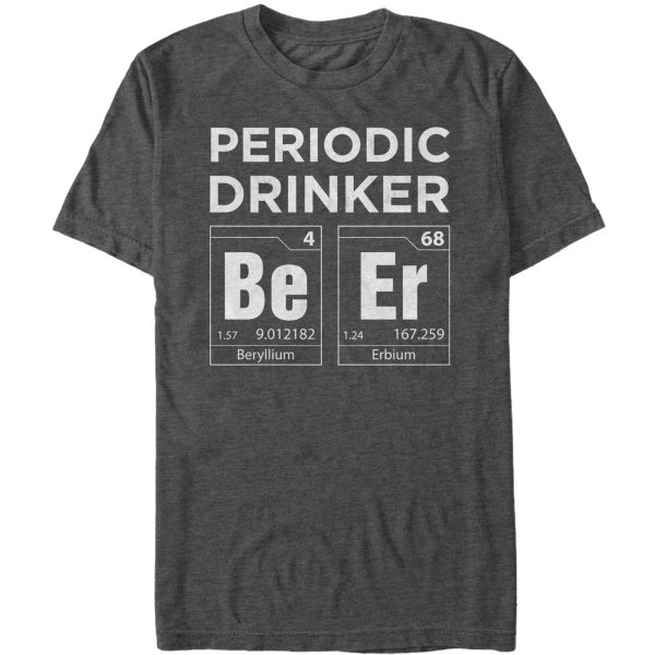 Men_s Lost Gods St. Patrick_s Day Periodic Table Drinker T-Shirt