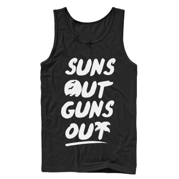 Men_s Lost Gods Sun_s Out Guns Out Tank Top