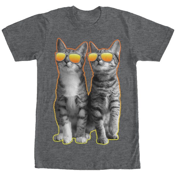 Men_s Lost Gods Sunglasses Cats T-Shirt