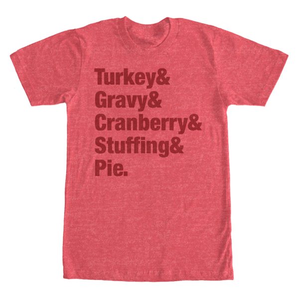 Men_s Lost Gods Thanksgiving Turkey and Gravy T-Shirt