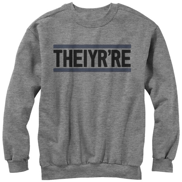 Men_s Lost Gods Theiyr_re Grammar Mistake Sweatshirt