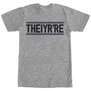 Men_s Lost Gods Theiyr_re Grammar Mistake T-Shirt