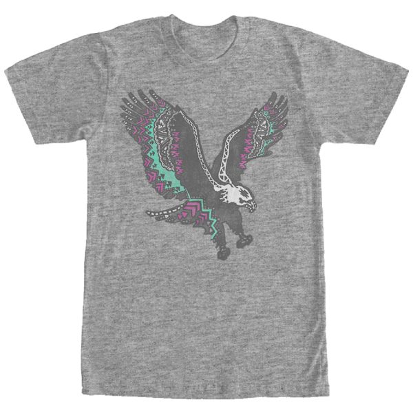 Men_s Lost Gods Tribal Print Eagle T-Shirt