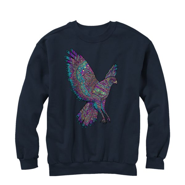 Men_s Lost Gods Tribal Print Hawk Sweatshirt