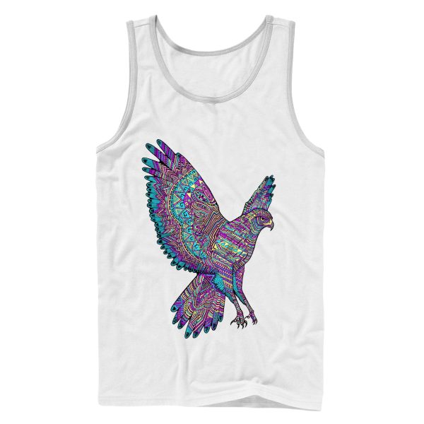 Men_s Lost Gods Tribal Print Hawk Tank Top