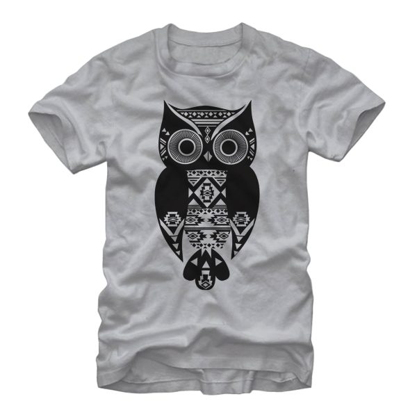 Men_s Lost Gods Tribal Print Owl T-Shirt