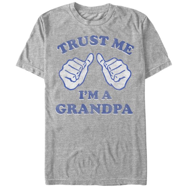 Men_s Lost Gods Trust Me I_m a Grandpa T-Shirt