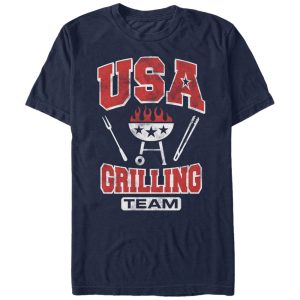 Men_s Lost Gods USA Grilling Team T-Shirt
