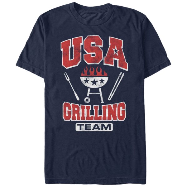 Men_s Lost Gods USA Grilling Team T-Shirt