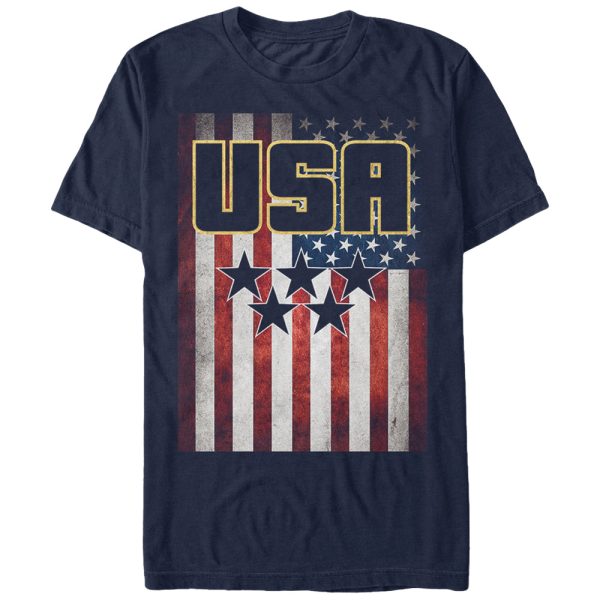 Men_s Lost Gods USA Star Flag T-Shirt