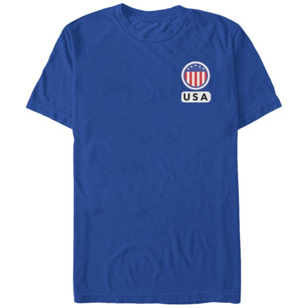 Men_s Lost Gods USA Stars and Stripes Circle T-Shirt