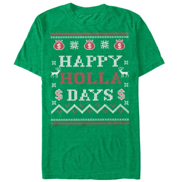 Men_s Lost Gods Ugly Christmas Holla Days T-Shirt