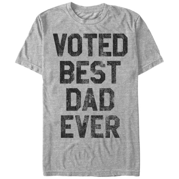 Men_s Lost Gods Voted Best Dad Ever T-Shirt