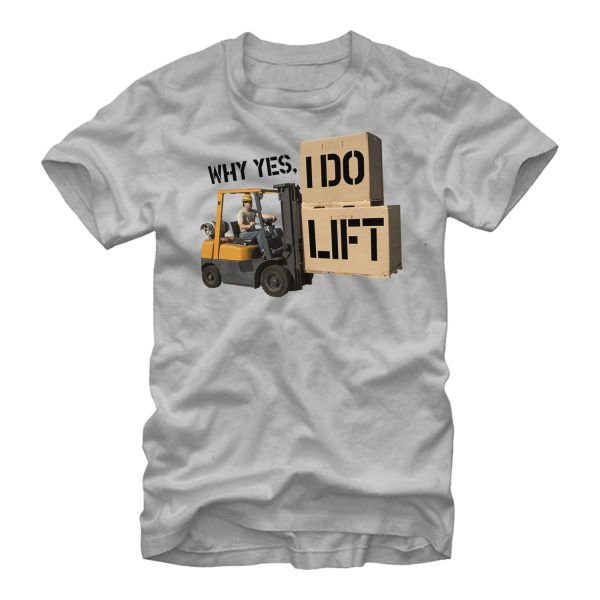 Men_s Lost Gods Why Yes I Do Lift T-Shirt