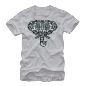 Men_s Lost Gods Wise Elephant Henna T-Shirt