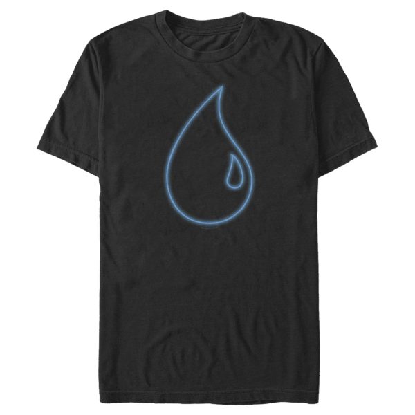 Men_s Magic The Gathering Blue Mana Water Outline T-Shirt