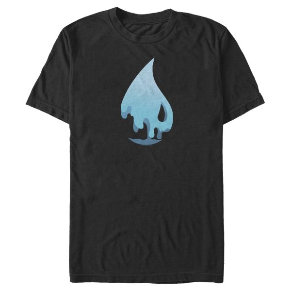 Men_s Magic The Gathering Blue Mana Water Symbol T-Shirt