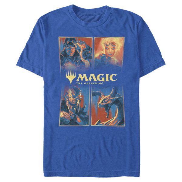 Men_s Magic The Gathering Character Panels T-Shirt