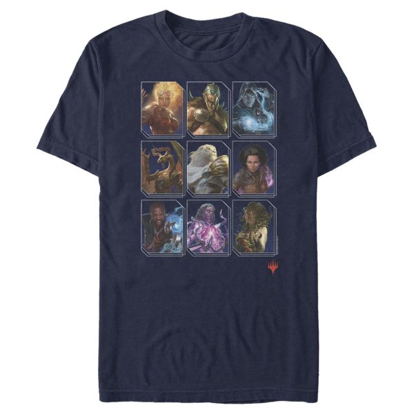 Men_s Magic The Gathering Favorite Character Cards T-Shirt