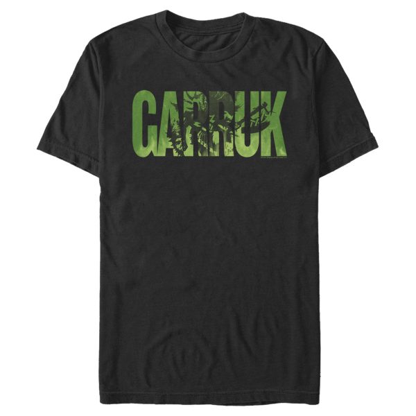 Men_s Magic The Gathering Garruk Wildspeaker Text T-Shirt