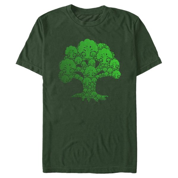 Men_s Magic The Gathering Mana Decorative Tree Symbol T-Shirt