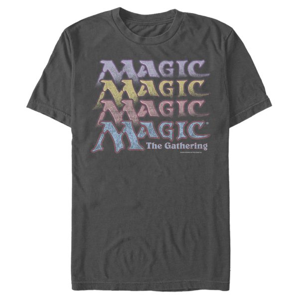 Men_s Magic The Gathering Rainbow Fade T-Shirt