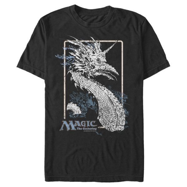 Men_s Magic The Gathering Vintage Lurking in Waves T-Shirt