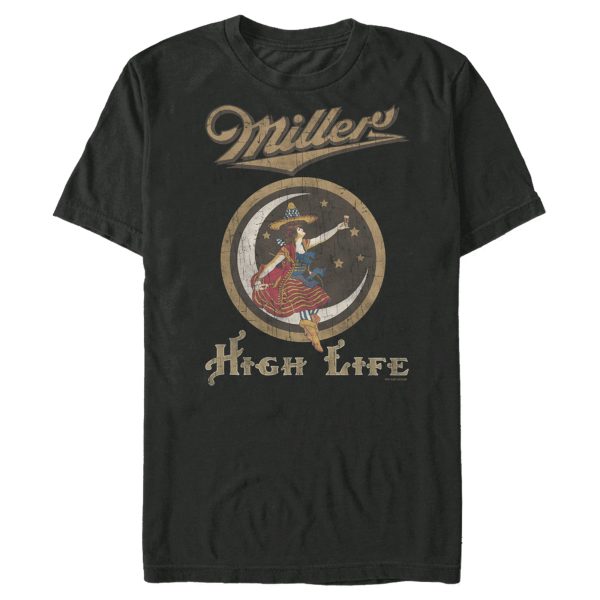 Men_s Miller High Life Vintage Lady Logo T-Shirt