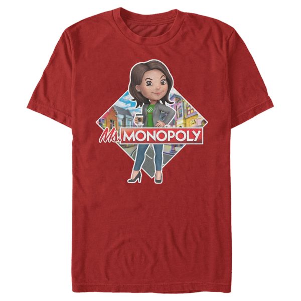 Men_s Monopoly Framed Ms. Monopoly T-Shirt