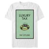 Men_s Monopoly Luxury Tax Diamond Ring Card T-Shirt