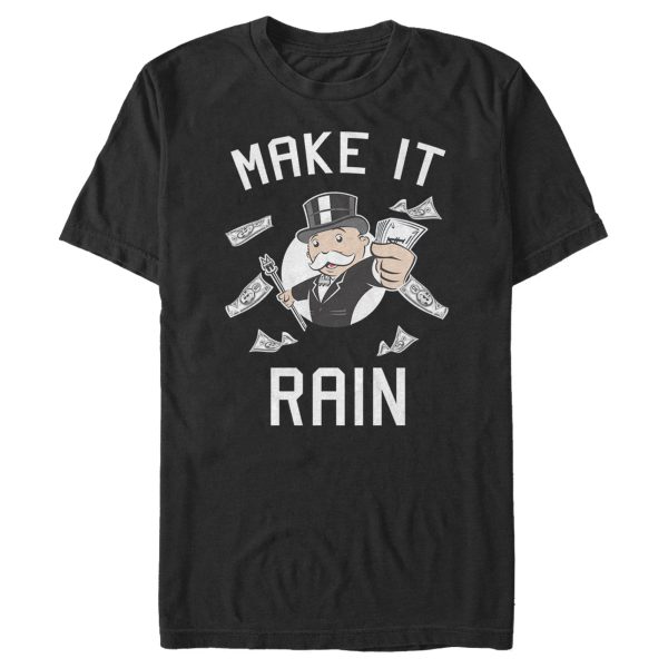 Men_s Monopoly Make It Rain Pennybags T-Shirt