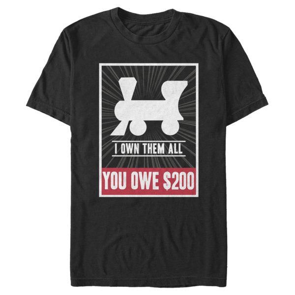 Men_s Monopoly Own All Railroads T-Shirt