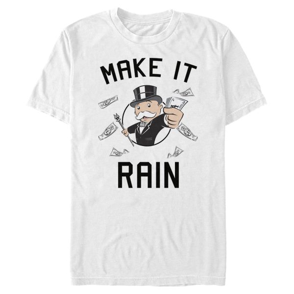 Men_s Monopoly Pennybags Make It Rain T-Shirt