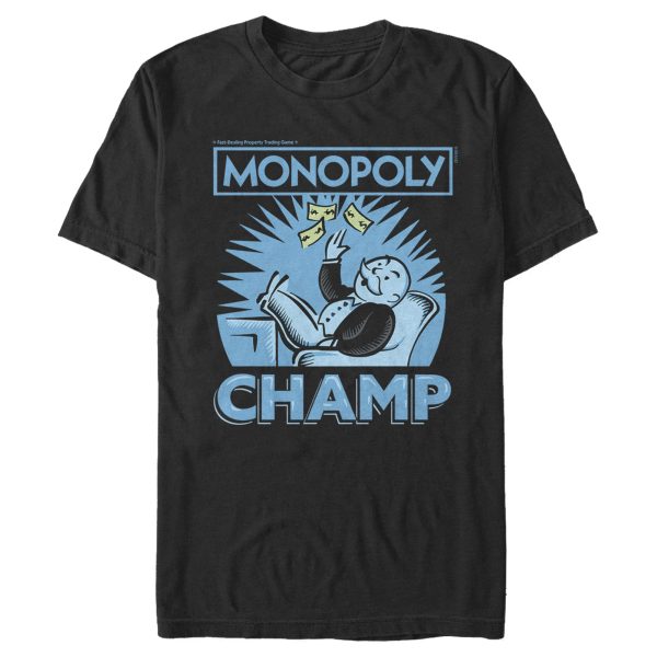 Men_s Monopoly Uncle Pennybags Champ T-Shirt