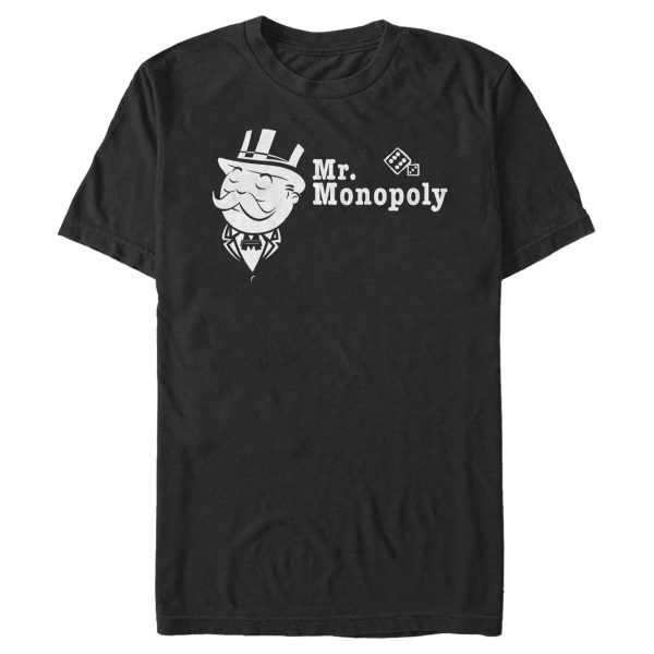 Men_s Monopoly Uncle Pennybags Portrait T-Shirt