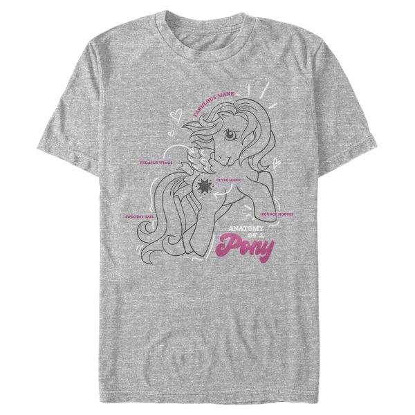 Men_s My Little Pony Cute Anatomy Lesson T-Shirt